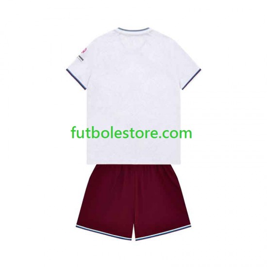 Segunda Equipación del West Ham United 2026-2027 Manga Corta para Niño (Camiseta y pantalón)