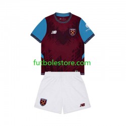 Primera Equipación del West Ham United 2026-2027 Manga Corta para Niño (Camiseta y pantalón)