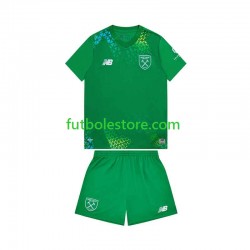 Primera Equipación del West Ham United Portero 2026-2027 Manga Corta para Niño (Camiseta y pantalón)