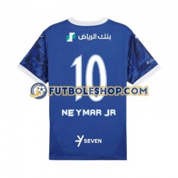 Primera Equipación del Al-Hilal Neymar JR 10 2024-2025 Manga Corta para Hombre