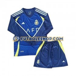 Segunda Equipación del Al-Nassr 2024-2025 ML para Niño (Camiseta y pantalón)