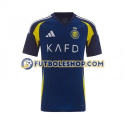 Segunda Equipación del Al-Nassr Cristiano Ronaldo 7 2024-2025 Manga Corta para Hombre