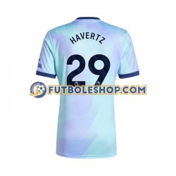Tercera Equipación del Arsenal Kai Havertz 29 2024-2025 Manga Corta para Hombre