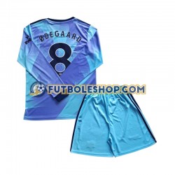 Tercera Equipación del Arsenal Odegaard 8 2024-2025 ML para Niño (Camiseta y pantalón)