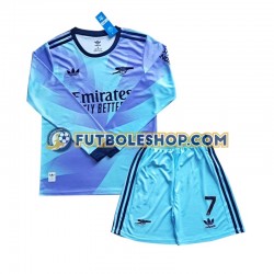 Tercera Equipación del Arsenal Saka 7 2024-2025 ML para Niño (Camiseta y pantalón)