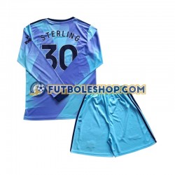 Tercera Equipación del Arsenal Sterling 30 2024-2025 ML para Niño (Camiseta y pantalón)