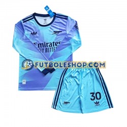 Tercera Equipación del Arsenal Sterling 30 2024-2025 ML para Niño (Camiseta y pantalón)