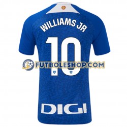 Segunda Equipación del Athletic Bilbao Williams JR 10 2024-2025 Manga Corta para Hombre
