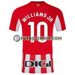 Primera Equipación del Athletic Bilbao Williams JR 10 2024-2025 Manga Corta para Hombre