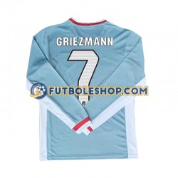 Segunda Equipación del Atlético Madrid Antoine Griezmann 7 2024-2025 ML para Hombre