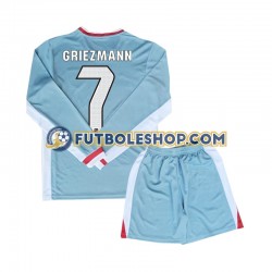 Segunda Equipación del Atlético Madrid Antoine Griezmann 7 2024-2025 ML para Niño (Camiseta y pantalón)