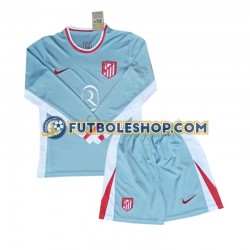Segunda Equipación del Atlético Madrid 2024-2025 ML para Niño (Camiseta y pantalón)