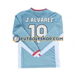 Segunda Equipación del Atlético Madrid Julian Alvarez 19 2024-2025 ML para Hombre