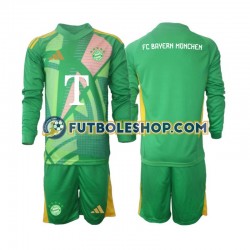 Cuarta Equipación del Bayern de Múnich Portero 2024-2025 ML para Niño (Camiseta y pantalón)