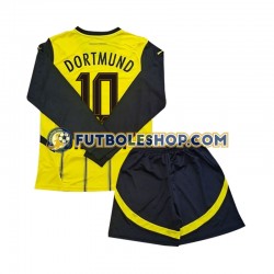 Primera Equipación del Borussia Dortmund Julian Brandt 10 2024-2025 ML para Niño (Camiseta y pantalón)