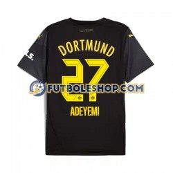 Segunda Equipación del Borussia Dortmund Karim Adeyemi 27 2024-2025 Manga Corta para Hombre