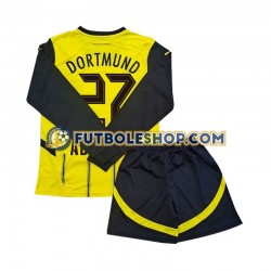 Primera Equipación del Borussia Dortmund Karim Adeyemi 27 2024-2025 ML para Niño (Camiseta y pantalón)