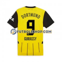 Primera Equipación del Borussia Dortmund Serhou Guirassy 9 2024-2025 Manga Corta para Hombre