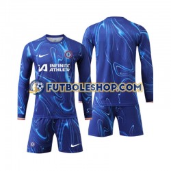 Primera Equipación del Chelsea 2024-2025 ML para Niño (Camiseta y pantalón)