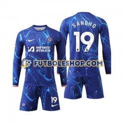 Primera Equipación del Chelsea Sancho 19 2024-2025 ML para Niño (Camiseta y pantalón)