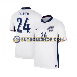 Primera Equipación del Inglaterra Cole Palmer 24 2024 Manga Corta para Hombre