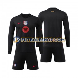 Segunda Equipación del FC Barcelona 2024-2025 ML para Niño (Camiseta y pantalón)