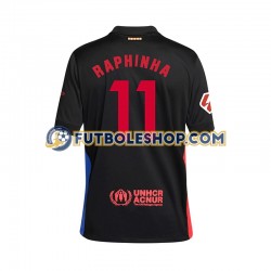 Tercera Equipación del FC Barcelona RAPHINHA 11 2024-2025 Manga Corta para Hombre