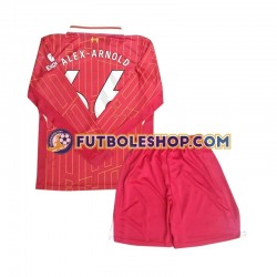 Primera Equipación del Liverpool Alexander-Arnold 66 2024-2025 ML para Niño (Camiseta y pantalón)