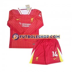 Primera Equipación del Liverpool Chiesa 14 2024-2025 ML para Niño (Camiseta y pantalón)