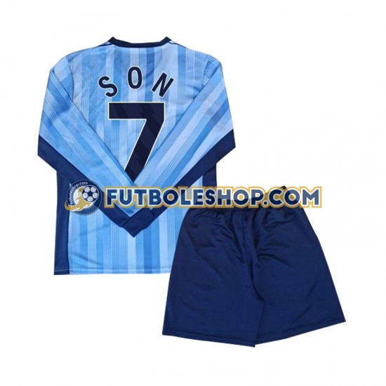 Segunda Equipación del Tottenham Spurs Son 7 2024-2025 ML para Niño (Camiseta y pantalón) Segunda Equipación del Tottenham Spurs Son 7 2024-2025 ML para Niño (Camiseta y pantalón)
