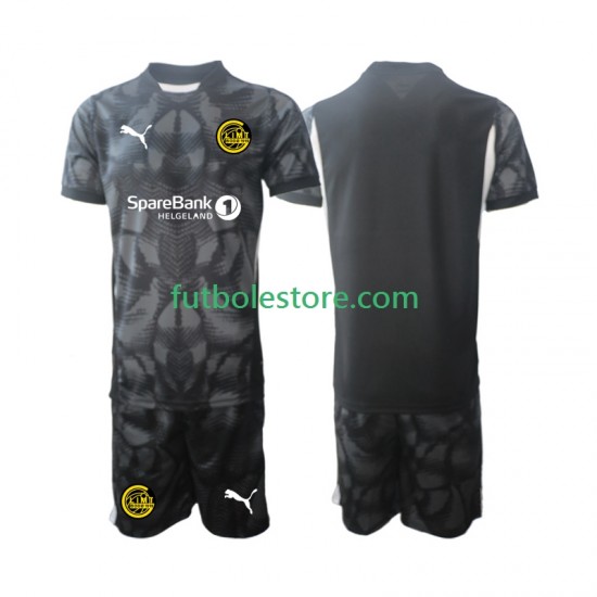 Primera Equipación del Portero FK Bodo Glimt 2025 Manga Corta para Niño (Camiseta y pantalón)