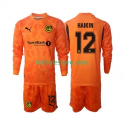 Segunda Equipación del Portero FK Bodo Glimt Nikita Haikin 12 2025 ML para Niño (Camiseta y pantalón)