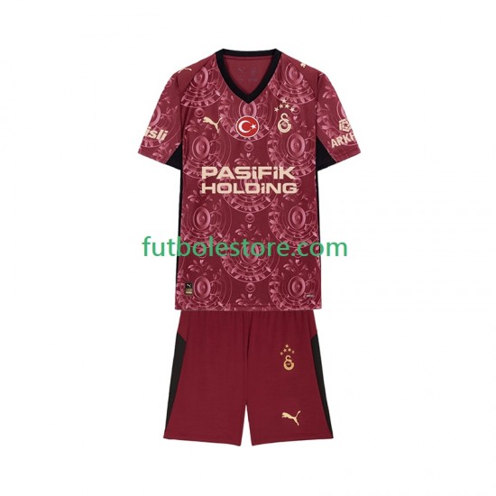Tercera Equipación del Galatasaray 2025-2026 Manga Corta para Niño (Camiseta y pantalón)