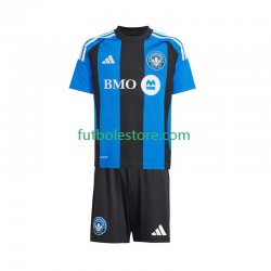 Primera Equipación del CF Montréal 2025 Manga Corta para Niño (Camiseta y pantalón)