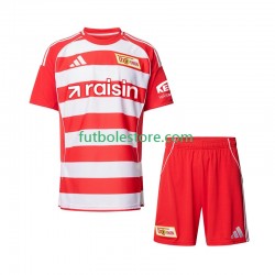 Primera Equipación del Union Berlin 2025-2026 Manga Corta para Niño (Camiseta y pantalón)