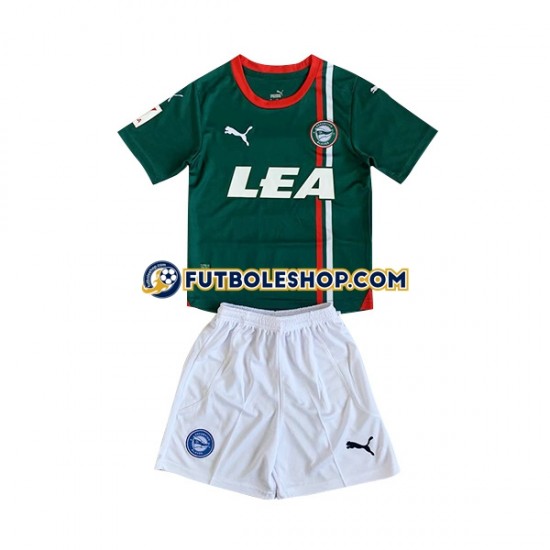 Segunda Equipación del Deportivo Alaves 2023-2024 Manga Corta para Niño (Camiseta y pantalón) Segunda Equipación del Deportivo Alaves 2023-2024 Manga Corta para Niño (Camiseta y pantalón)