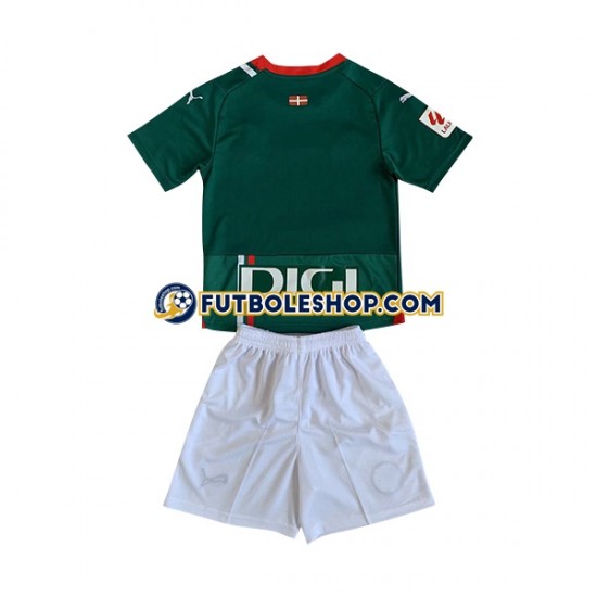 Segunda Equipación del Deportivo Alaves 2023-2024 Manga Corta para Niño (Camiseta y pantalón)