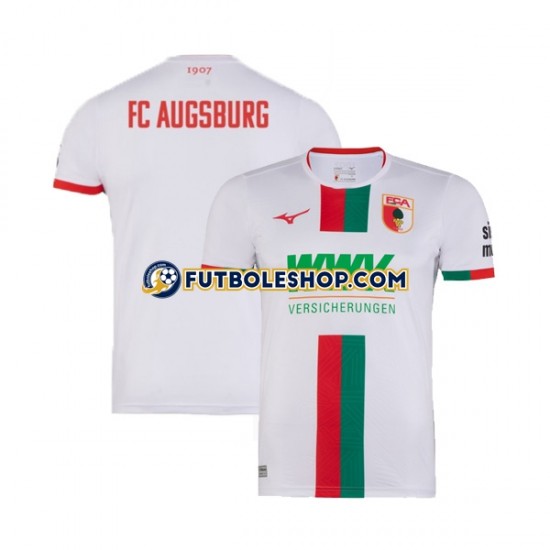 Primera Equipación del FC Augsburg 2023-2024 Manga Corta para Hombre Primera Equipación del FC Augsburg 2023-2024 Manga Corta para Hombre
