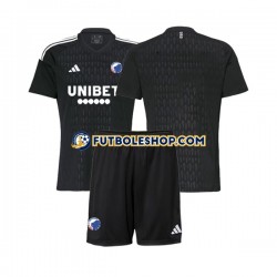 Segunda Equipación del FC Copenhagen Portero 2023-2024 Manga Corta para Niño (Camiseta y pantalón)