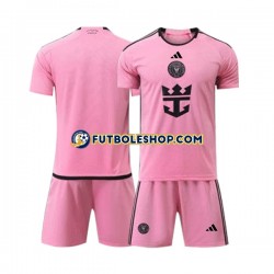 Primera Equipación del Inter Miami 2024 Manga Corta para Niño (Camiseta y pantalón)