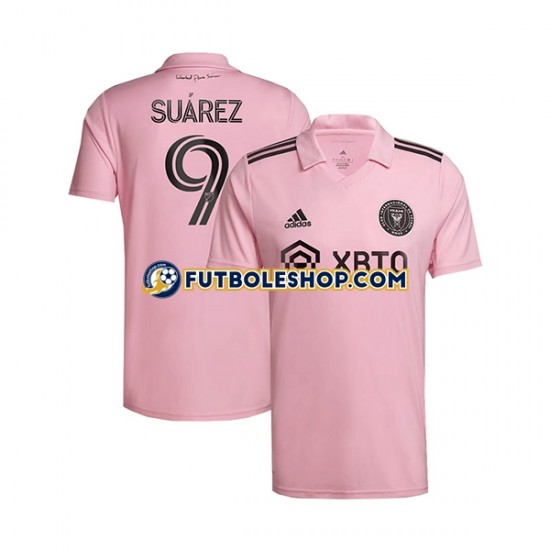 Primera Equipación del Inter Miami Luis Suarez 9 2023-2024 Manga Corta para Hombre Primera Equipación del Inter Miami Luis Suarez 9 2023-2024 Manga Corta para Hombre