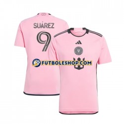Primera Equipación del Inter Miami Luis Suarez 9 2024 Manga Corta para Hombre