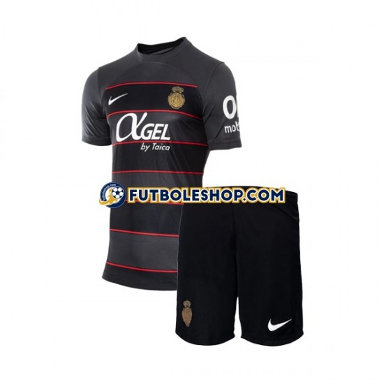 Segunda Equipación del RCD Mallorca 2023-2024 Manga Corta para Niño (Camiseta y pantalón) Segunda Equipación del RCD Mallorca 2023-2024 Manga Corta para Niño (Camiseta y pantalón)