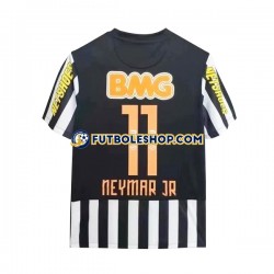Segunda Equipación del Santos FC Neymar JR 11 Retro 2012 Manga Corta para Hombre