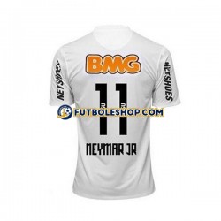 Primera Equipación del Santos FC Neymar JR 11 Retro 2012 Manga Corta para Hombre