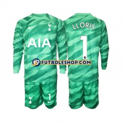 Tercera Equipación del Tottenham Hotspur Portero Hugo Lloris 1 2023-2024 ML para Niño (Camiseta y pantalón)