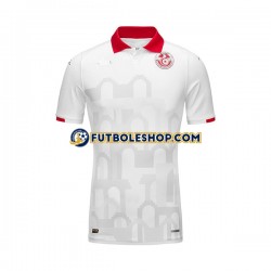 Segunda Equipación del Túnez 2023-2024 Manga Corta para Hombre