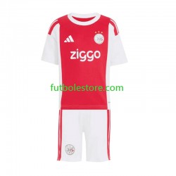 Primera Equipación del AFC Ajax 2026-2027 Manga Corta para Niño (Camiseta y pantalón)