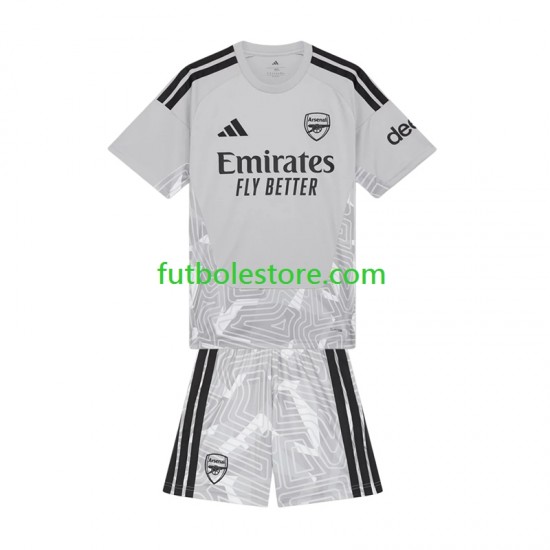 Primera Equipación del Arsenal Portero 2026-2027 Manga Corta para Niño (Camiseta y pantalón)