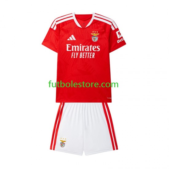 Primera Equipación del Benfica 2026-2027 Manga Corta para Niño (Camiseta y pantalón)